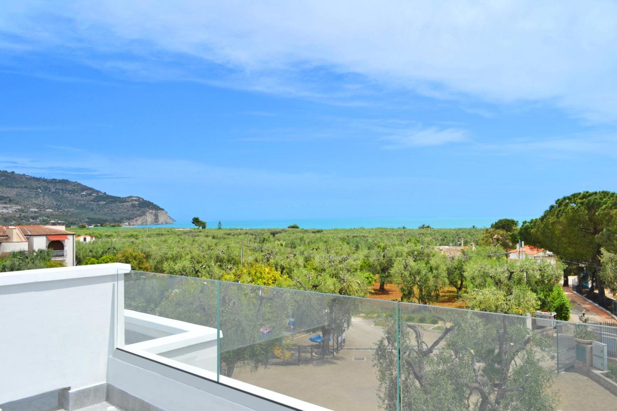 Hotel Residence Torre Del Porto Mattinata Exterior foto